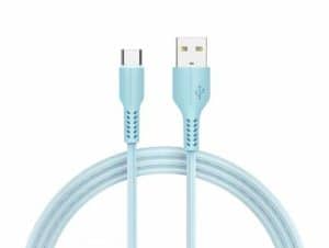 CABLE USB TIPO C MODV-00CF - VARIOS - CELESTE