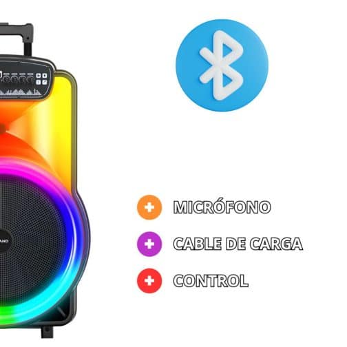 PARLANTE 15'' 1508 MODX-0044 - XAEA - NEGRO - Imagen 2