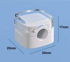 ORGANIZADOR PARA CABLES MAGNETICO PACK X 6 MODV-00DN - VARIOS - BLANCO