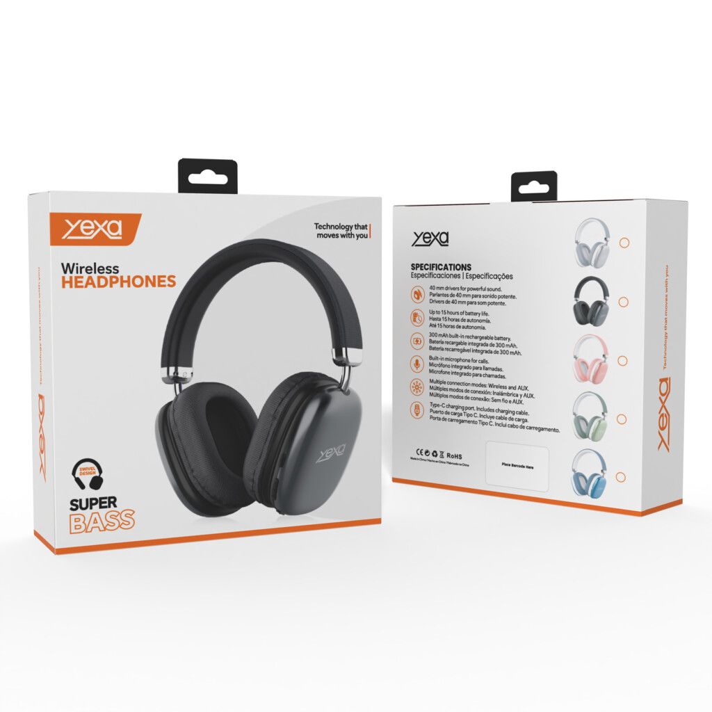 AURICULARES BT MODY-00HG - YEXA - NEGRO - Imagen 4