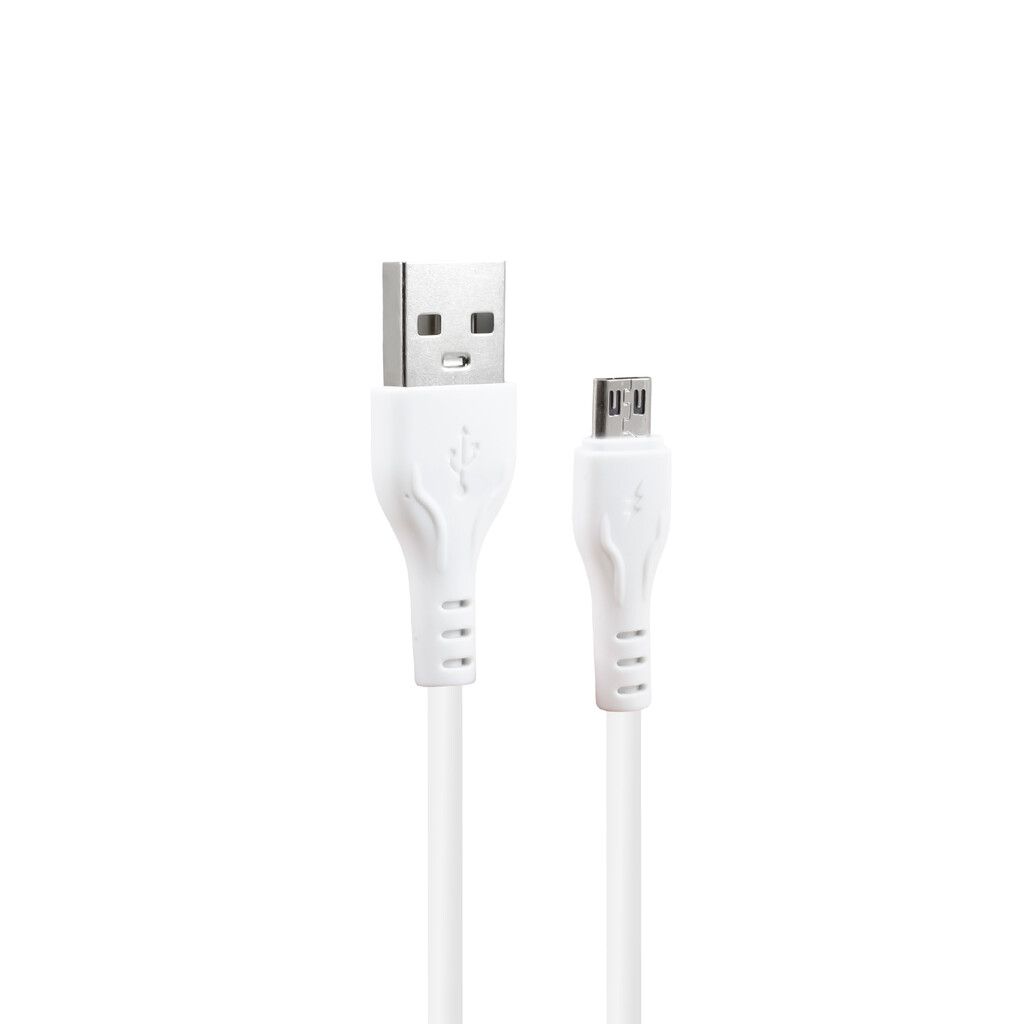 CABLE USB MOD 124 ECO CLASSIC - ONLY - V8 - BLANCO - Imagen 2