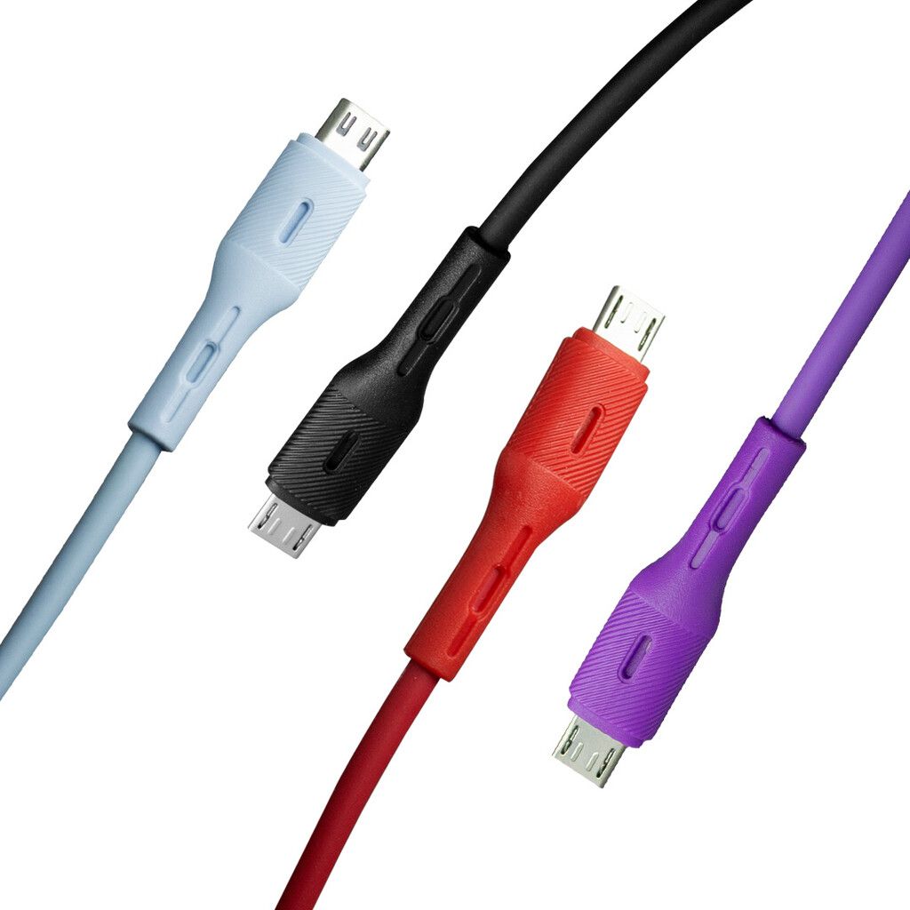 CABLE USB MOD 118 ECO LISO 2 - ONLY - V8 - VIOLETA - Imagen 3